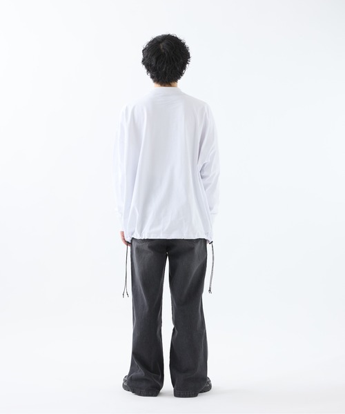 meltum（メルタム）の「BALLOON TEE L/S（Tシャツ/カットソー・メンズ・ブラック/ホワイト/ネイビー・LARGE/MEDIUM）」の21枚目の写真