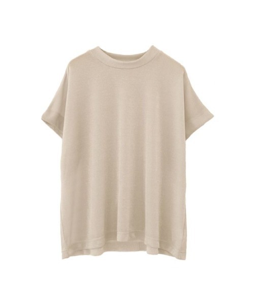 aquagarage(アクアガレージ)の「ラメフレンチスリーブカットソー(Tシャツ/カットソー・レディース・ラベンダー/ベージュ系その他・M)」の6枚目の写真