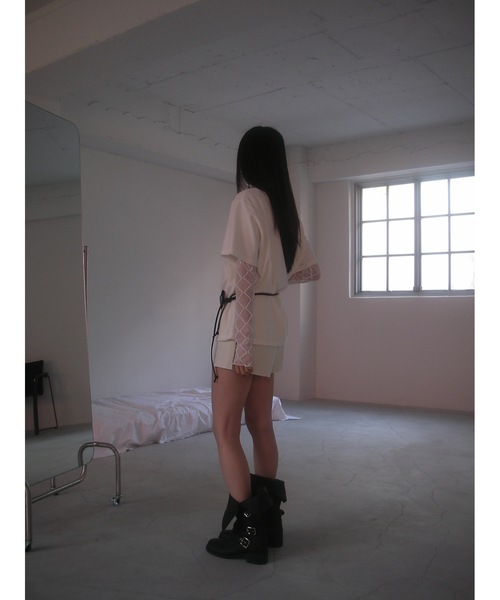 Didot.showroom（ディドット ショールーム）の「【DIDOT.】バイカーミドルブーツ（ブーツ・レディース・ブラウン/ブラック・23cm/24cm/25cm/22.5cm/23.5cm/24.5cm）」の20枚目の写真