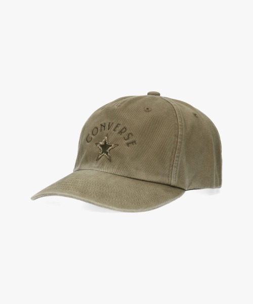 CONVERSE(Ro[X)CONVERSE  WASHED TWILL 6P CAP / Ro[X(Lbv)