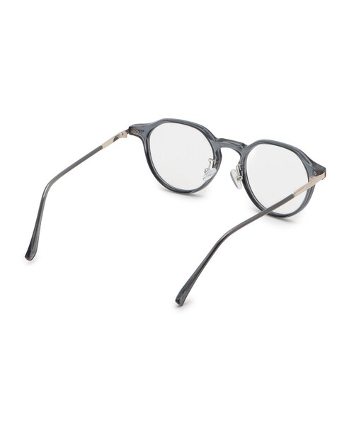 SHOO・LA・RUE(シューラルー)の「【ブルーライトカット】クラウンパントフレームメガネ(サングラス・レディース・ブラック/グレー/ブラウン系・00)」の5枚目の写真