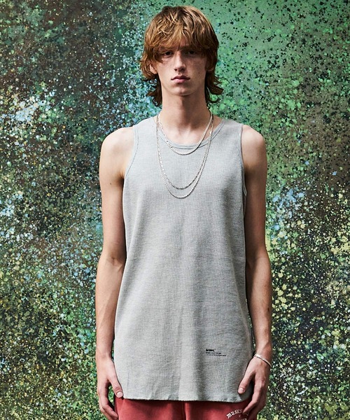 MSML(エムエスエムエル)の「THERMAL TANKTOP(タンクトップ・メンズ・グレー/ホワイト/ブラック・XL/L/M/S)」の3枚目の写真