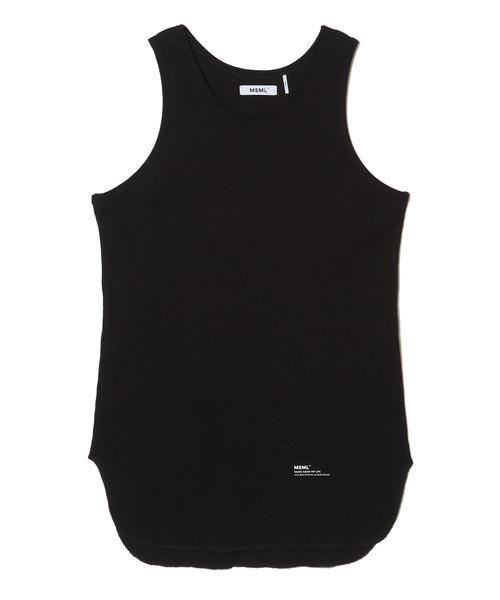 MSML(エムエスエムエル)の「THERMAL TANKTOP(タンクトップ・メンズ・グレー/ホワイト/ブラック・XL/L/M/S)」の22枚目の写真