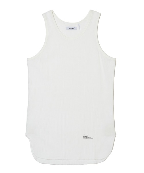 MSML(エムエスエムエル)の「THERMAL TANKTOP(タンクトップ・メンズ・グレー/ホワイト/ブラック・XL/L/M/S)」の19枚目の写真