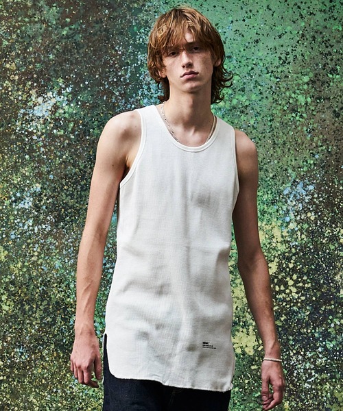 MSML(エムエスエムエル)の「THERMAL TANKTOP(タンクトップ・メンズ・グレー/ホワイト/ブラック・XL/L/M/S)」の12枚目の写真