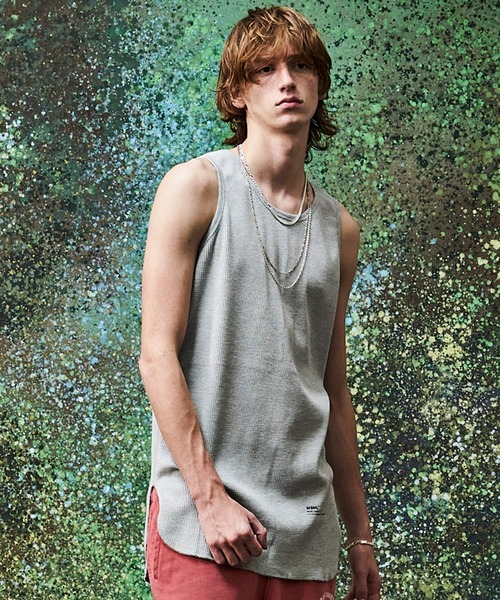 トップス meltthelady texture tank melthelady logochunkytubetops - トップス高価