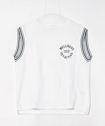 RITA / リタ LINE NO-SLEEVE POLO CUT ポロデザイン ノースリーブTシャツ