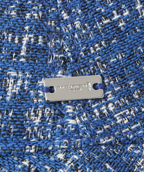 MACKINTOSH LONDON（マッキントッシュ ロンドン）の「【婦人画報掲載】ツイードリバーシブルバゲットハット（ハット・レディース・ブラック/ライトブルー・FREE）」の6枚目の写真