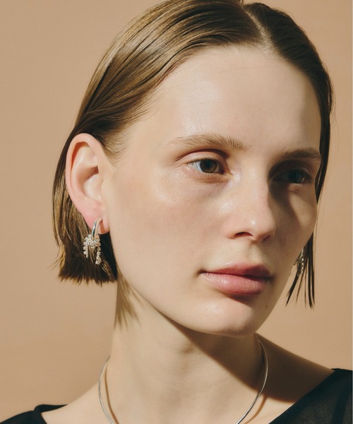 loni(ロニ)の「Lupinus Bijou Chain Earring(イヤリング・レディース・シルバー/ゴールド・FREE)」の5枚目の写真