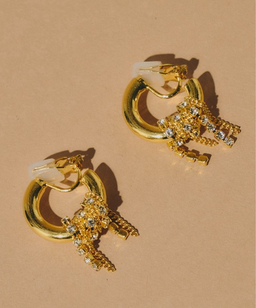 loni(ロニ)の「Lupinus Bijou Chain Earring(イヤリング・レディース・シルバー/ゴールド・FREE)」の22枚目の写真