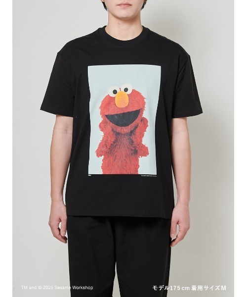SESAME STREET（セサミストリート）の「【UNISEX】フォトアートTシャツ（Tシャツ/カットソー・レディース・レッド/チャコールグレー/ブルー・SMALL/MEDIUM/LARGE）」の11枚目の写真