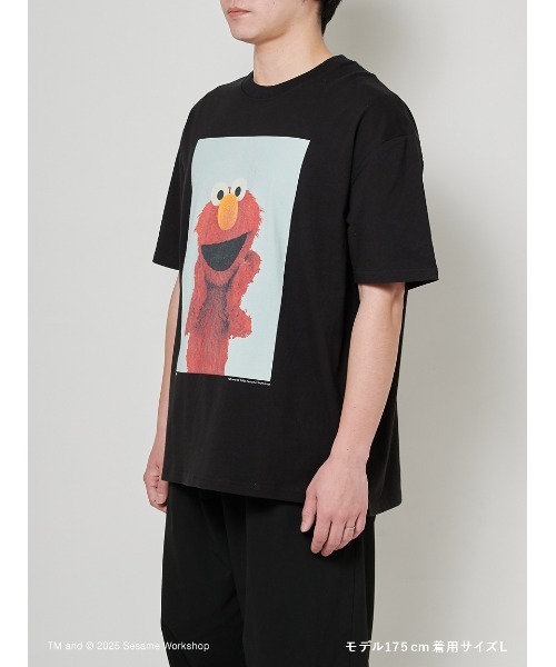 SESAME STREET（セサミストリート）の「【UNISEX】フォトアートTシャツ（Tシャツ/カットソー・レディース・レッド/チャコールグレー/ブルー・SMALL/MEDIUM/LARGE）」の13枚目の写真