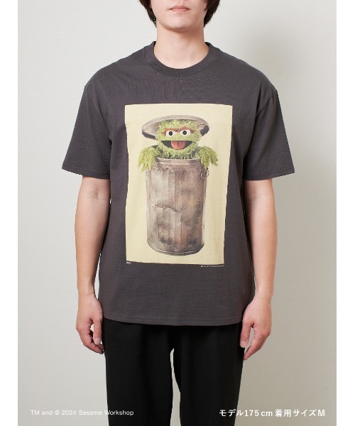 SESAME STREET（セサミストリート）の「【UNISEX】フォトアートTシャツ（Tシャツ/カットソー・レディース・レッド/チャコールグレー/ブルー・SMALL/MEDIUM/LARGE）」の15枚目の写真