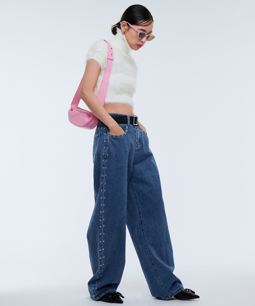 Narcissus（ナルシス）の「クロスボディバッグ（ショルダーバッグ・レディース・グリーン/ピンク・FREE）」の10枚目の写真