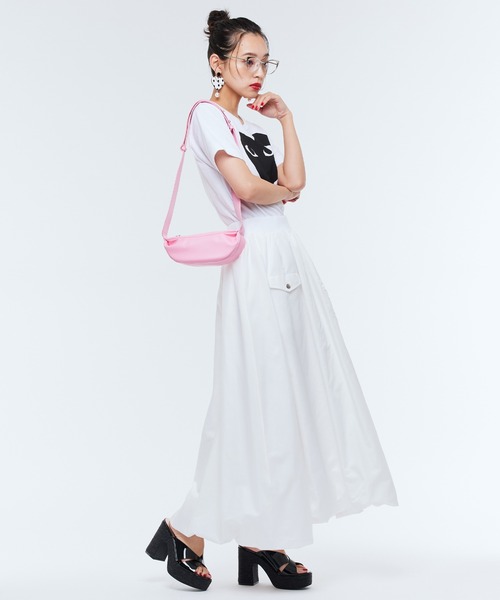 Narcissus（ナルシス）の「クロスボディバッグ（ショルダーバッグ・レディース・グリーン/ピンク・FREE）」の11枚目の写真