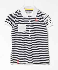 ブランド古着】ボーダーロングハートワッペンTシャツ（Tシャツ