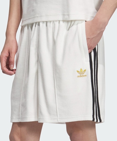 人気テリーショーツ★再入荷【ADIDAS】TERRY SHORTS WHITE adidas/アディダス TERRY SHORTS ショーツ（その他パンツ