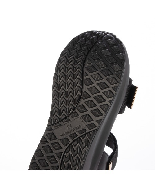 noyau(ノヤウ)の「厚底サテンベルクロスポーツサンダル(サンダル・レディース・ブラック/シルバー/ベージュ・S/M/L/LL)」の8枚目の写真