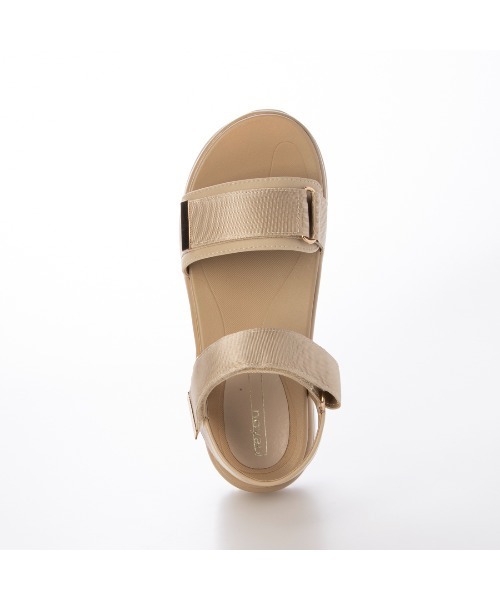 noyau(ノヤウ)の「厚底サテンベルクロスポーツサンダル(サンダル・レディース・ブラック/シルバー/ベージュ・S/M/L/LL)」の20枚目の写真