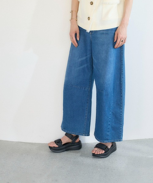 noyau(ノヤウ)の「厚底サテンベルクロスポーツサンダル(サンダル・レディース・ブラック/シルバー/ベージュ・S/M/L/LL)」の13枚目の写真