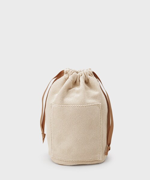 OPAQUE.CLIP(オペークドットクリップ)の「【2WAY】バンブーハンドルデザインショルダーバッグ(ハンドバッグ・レディース・アイボリー/ブラック・00)」の22枚目の写真