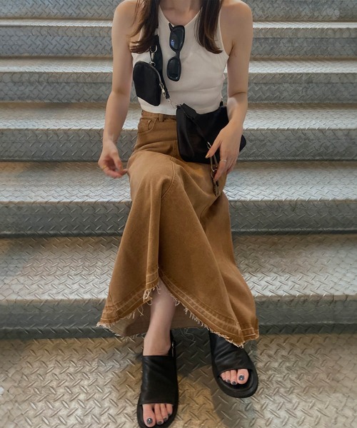 ISOOK（アイスー）の「ミニケース付きチェーンショルダーバッグ(kiharu select)/ポーチ付き ナイロンライク 斜め掛け メッセンジャーバッグ ボディバッグ ハンドバッグ 黒 ブラック（ショルダーバッグ・レディース・ブラック・FREE）」の15枚目の写真