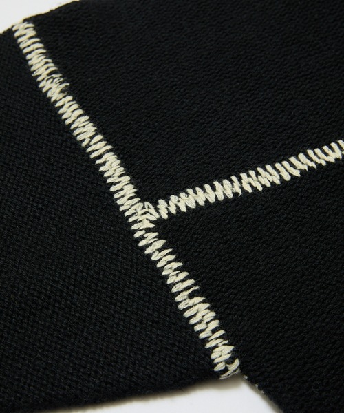 BAL（バル）の「STITCHED DROP SHOULDER SWEATER（ニット/セーター・メンズ・ブラック/ブラウン・1/2/3）」の16枚目の写真