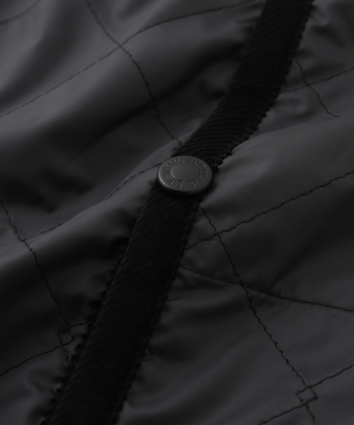 LAVENHAM（ラベンハム）の「LAVENHAM / ラベンハム UNWADDED MICKFIELD（ナイロンジャケット・メンズ・ブラック・MEDIUM/LARGE）」の5枚目の写真