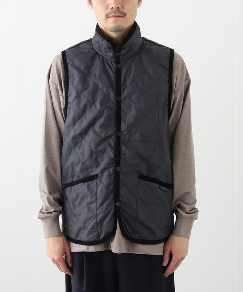 LAVENHAM（ラベンハム）の「LAVENHAM / ラベンハム UNWADDED MICKFIELD（ナイロンジャケット・メンズ・ブラック・MEDIUM/LARGE）」の6枚目の写真