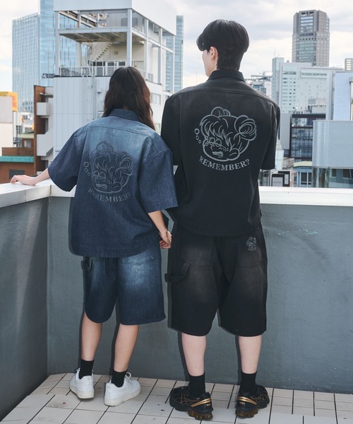 Vintage Like Loose Denim Shirt（デニムジャケット）｜Remember
