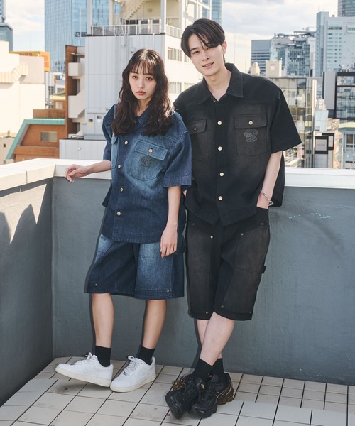 Vintage Like Loose Denim Shirt（デニムジャケット）｜Remember