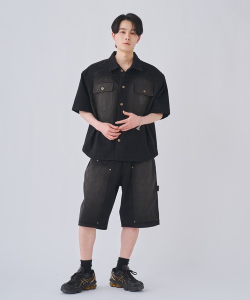 REMEMBER デニムジャケット セール】Vintage Like Loose Denim Shirt（デニムジャケット