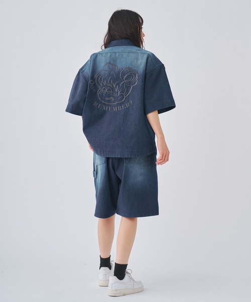 パンツ Remember VINTAGE LIKE DENIM LOOSE PANTS Starting Over（スターティングオーバー）の「vintage like over
