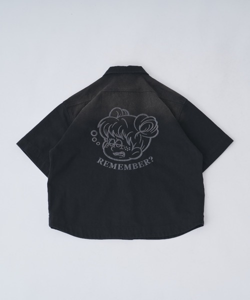 REMEMBER デニムジャケット Remember. デニムジャケット gジャン Vintage Like Loose Denim