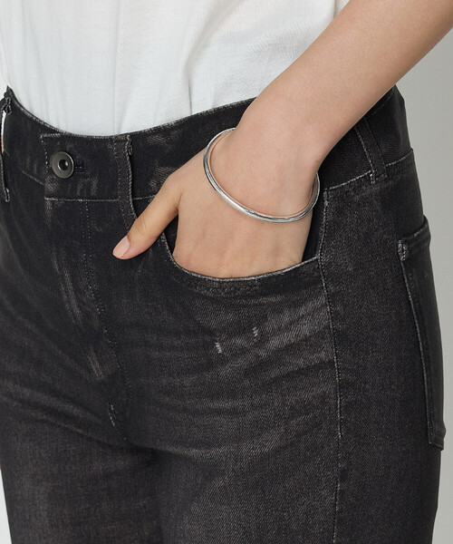 COMME CA(コムサ)の「ヴィンテージデニムリアルプリントハイテンション パンツ(その他パンツ・レディース・ブラック/ネイビー/サックスブルー・7号/9号/11号)」の15枚目の写真