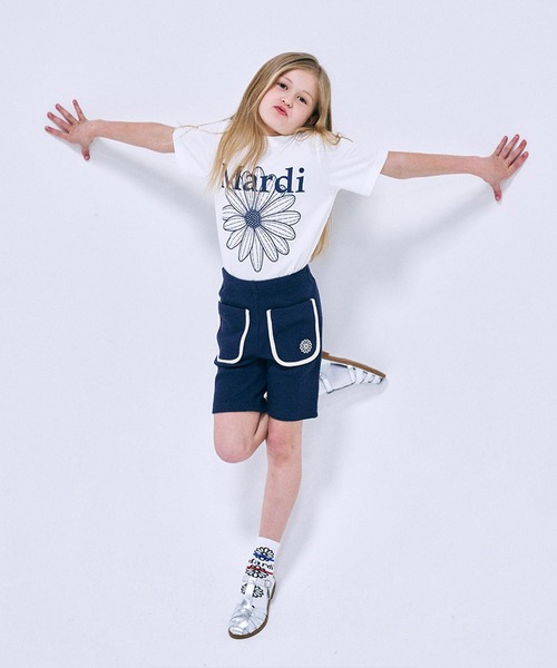 KIDS TSHIRT FLOWERMARDI（Tシャツ/カットソー）｜Mardi