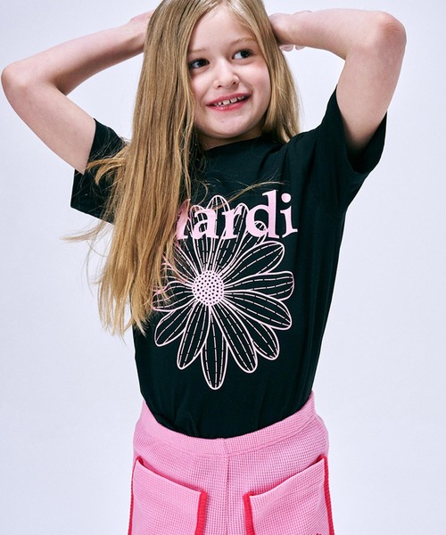 KIDS TSHIRT FLOWERMARDI（Tシャツ/カットソー）｜Mardi