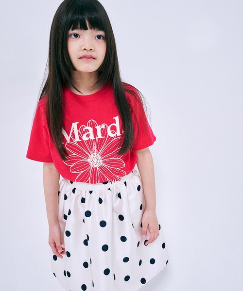 新品未使用マルディキッズ　140cm KIDS TSHIRT FLOWERMARDI（Tシャツ/カットソー）｜Mardi