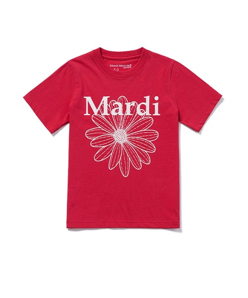 Mardi Mercer キッズ用Tシャツ Mardi Mercredi tシャツ KIDS TSHIRT FLOWERMARDI キッズ 子供服