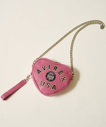 AVIREX | 《直営店限定》VARSITY HEART CHAIN BAG/バーシティーハートチェーンバッグ(ショルダーバッグ)