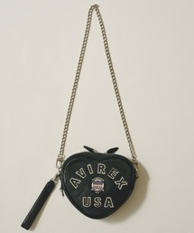 AVIREX | 《直営店限定》VARSITY HEART CHAIN BAG/バーシティーハートチェーンバッグ(ショルダーバッグ)