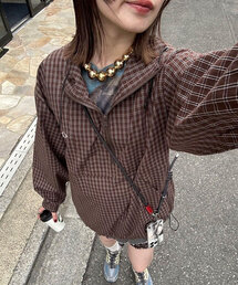 CIAOPANIC | アノラックチェックシャツジャケット(シャツ/ブラウス)