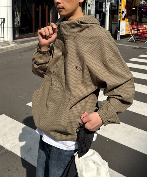 CIAOPANIC（チャオパニック）の「アノラックチェックシャツジャケット（シャツ/ブラウス・レディース・ブラウン/カーキ/ブラック・FREE）」の15枚目の写真