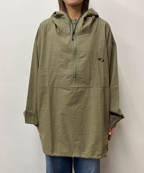 CIAOPANIC（チャオパニック）の「アノラックチェックシャツジャケット（シャツ/ブラウス・レディース・ブラウン/カーキ/ブラック・FREE）」の10枚目の写真