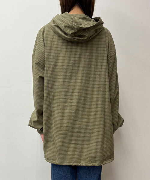 CIAOPANIC（チャオパニック）の「アノラックチェックシャツジャケット（シャツ/ブラウス・レディース・ブラウン/カーキ/ブラック・FREE）」の8枚目の写真