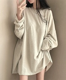 LETee（レティー）の「オーバーサイズ　バックプリントロンT（Tシャツ/カットソー）」