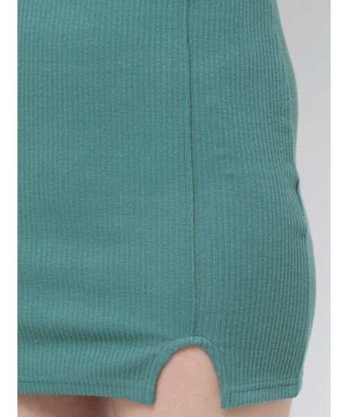 EVRIS（エヴリス）の「カットタイトミニワンピース（ワンピース・レディース・グレー/ブラック/ブルー・FREE）」の11枚目の写真