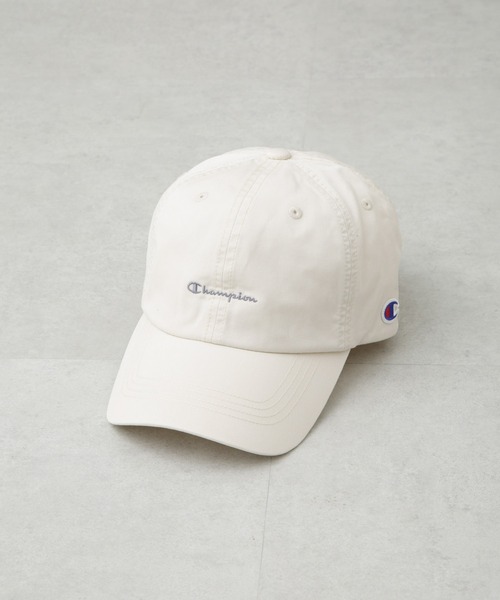 Champion（チャンピオン）の「Champion/ウォッシュツイルハイキャップ（キャップ・メンズ・アイボリー/ミント/ブラック・FREE）」の3枚目の写真