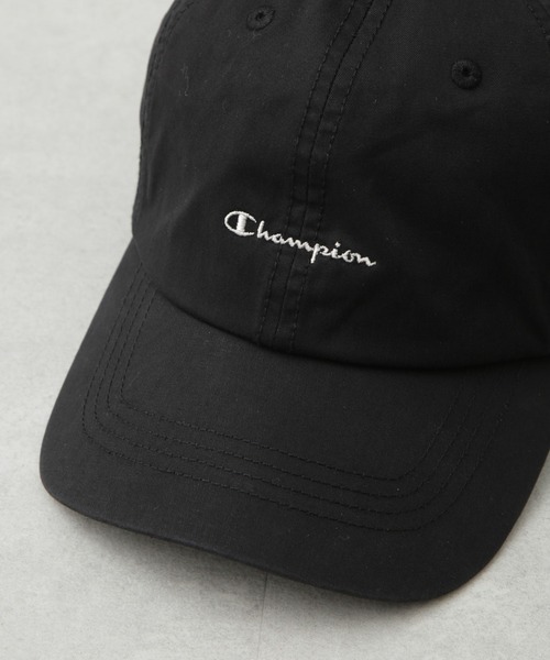 Champion（チャンピオン）の「Champion/ウォッシュツイルハイキャップ（キャップ・メンズ・アイボリー/ミント/ブラック・FREE）」の7枚目の写真
