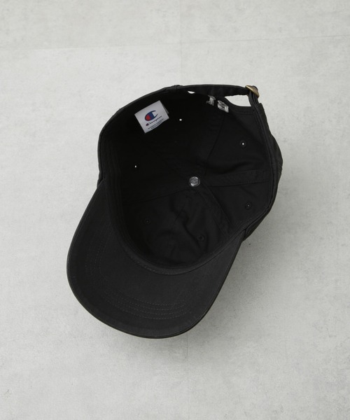 Champion（チャンピオン）の「Champion/ウォッシュツイルハイキャップ（キャップ・メンズ・アイボリー/ミント/ブラック・FREE）」の5枚目の写真